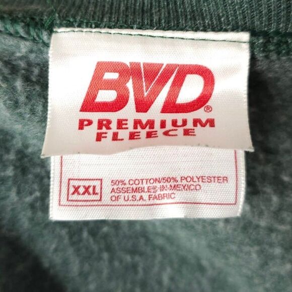 Vintage Dear Santa Claus Sweatshirt Mens Size 2XL Green Christmas Holiday - Picture 5 of 6